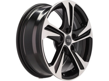 Jantes Look Citroen C5 15x6 5X108 ET 45 67.1 (Preto Polido)
