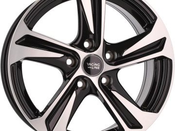 Jantes Look Citroen C5 15x6 5X108 ET 45 67.1 (Preto Polido)