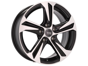 Jantes Look Citroen C5 15x6 5X108 ET 45 67.1 (Preto Polido)