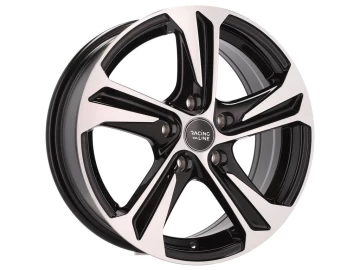 Jantes Look Citroen C5 15x6 5X108 ET 45 67.1 (Preto Polido)