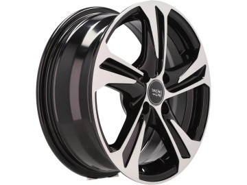 Jantes Look Citroen C5 15x6 5X114.3 ET 40 67.1 (Preto Polido)