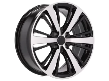 Jantes Look Citroen DS5 18x7.5 4X108 ET 25 65.1 (Preto Polido)