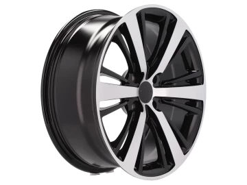 Jantes Look Citroen DS5 18x7.5 4X108 ET 25 65.1 (Preto Polido)