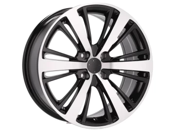 Jantes Look Citroen DS5 18x7.5 4X108 ET 25 65.1 (Preto Polido)