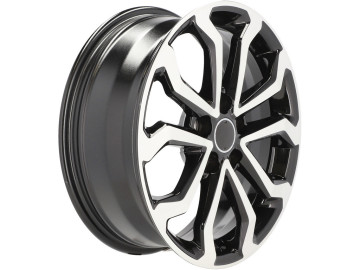 Jantes Look Corolla Cross 17x6.5 5X114.3 ET 35 60.1 (Preto Polido)