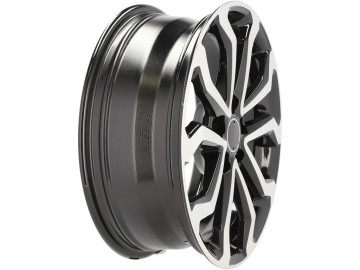 Jantes Look Corolla Cross 17x6.5 5X114.3 ET 35 60.1 (Preto Polido)