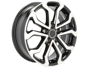 Jantes Look Corolla Cross 17x6.5 5X114.3 ET 35 60.1 (Preto Polido)