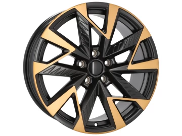 Jantes Look Cupra Ateca 18x8 5X112 ET 40 57.1 (Black Polished Half Matt Cooper)