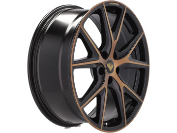 Jantes Look Cupra Ateca 19x8 5X112 ET 45 57.1 (Preto Polido Metade Matte Cooper)