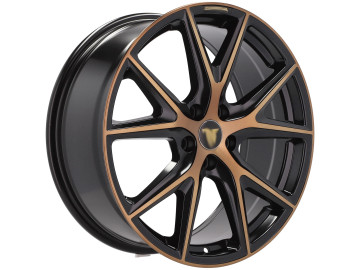 Jantes Look Cupra Ateca 19x8 5X112 ET 45 57.1 (Preto Polido Metade Matte Cooper)