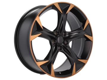 Jantes Look Cupra Formentor 20x8.5 5X112 ET 40 57.1 (Preto Polido Metade Cooper)