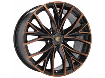 Jantes Look Cupra Leon 4 IV 5FA 19x8 5X112 ET 45 57.1 (Black Polished Half Matt Cooper)