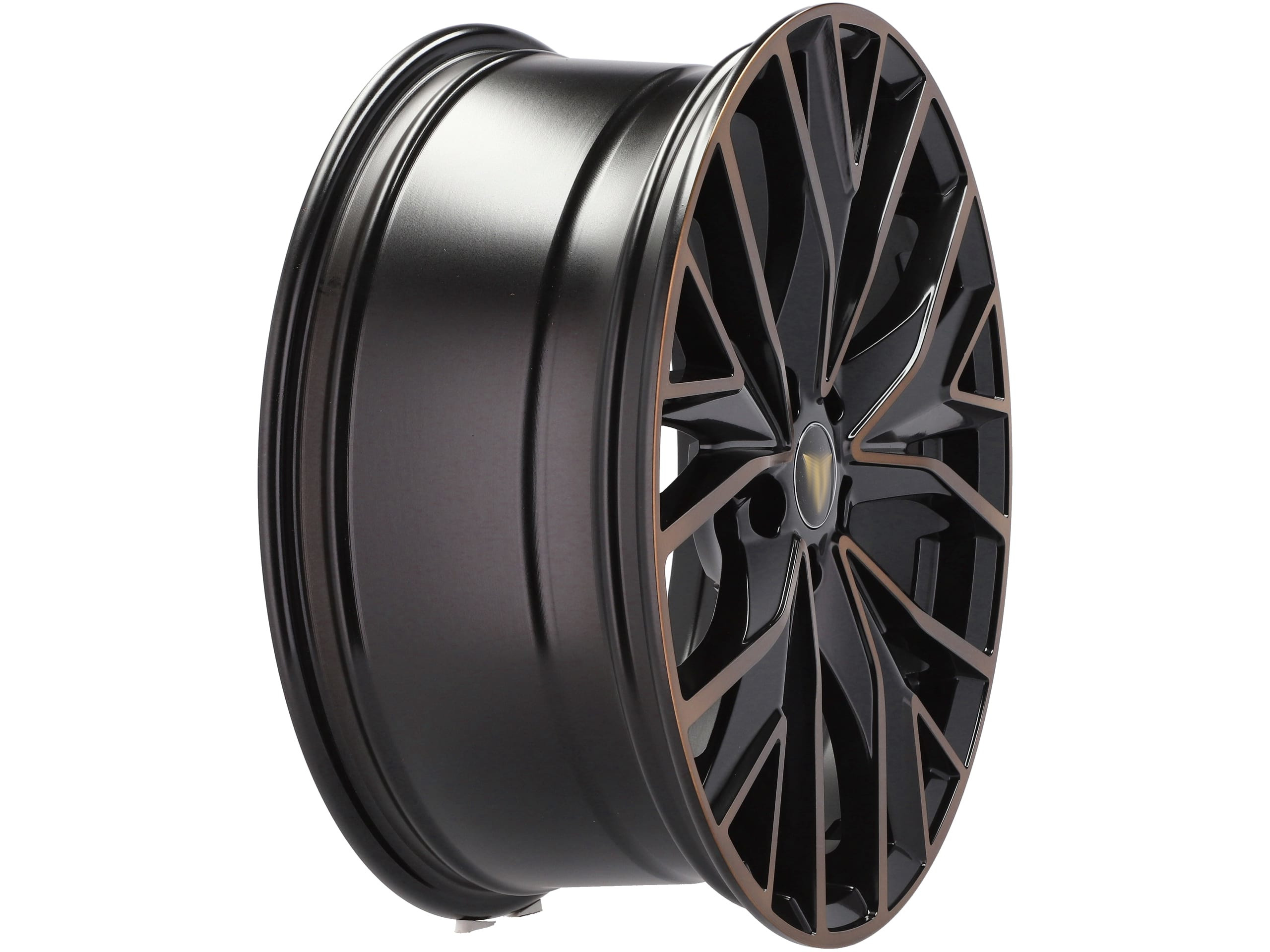 Jantes Look Cupra Leon 4 IV 5FA 19x8 5X112 ET 45 57.1 (Black Polished Half Matt Cooper)