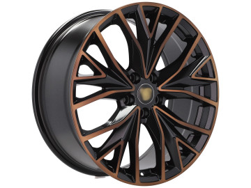 Jantes Look Cupra Leon 4 IV 5FA 19x8 5X112 ET 45 57.1 (Black Polished Half Matt Cooper)