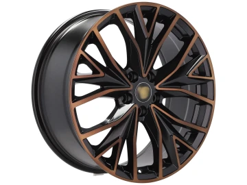 Jantes Look Cupra Leon 4 IV 5FA 19x8 5X112 ET 45 57.1 (Black Polished Half Matt Cooper)
