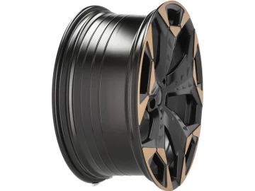 Jantes Look Cupra Terramar 18x8 5X112 ET 38 57.1 (Preto Polido Metade Matt Cobre)