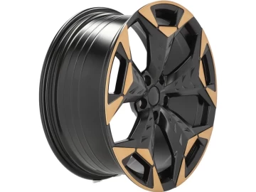 Jantes Look Cupra Terramar 18x8 5X112 ET 38 57.1 (Preto Polido Metade Matt Cobre)