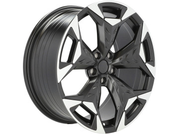 Jantes Look Cupra Terramar 18x8 5X112 ET 38 57.1 (Preto Polido Metade Matte)