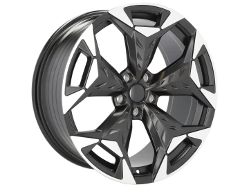 Jantes Look Cupra Terramar 18x8 5X112 ET 38 57.1 (Preto Polido Metade Matte)