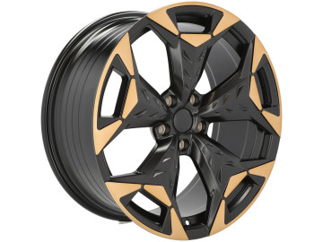 Jantes Look Cupra Terramar 19x8.5 5X112 ET 38 57.1 (Preto Polido Metade Matte Cooper)
