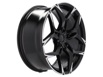 Jantes Look Cupra VZ 20x8.5 5X112 ET 40 57.1 (Preto Polido Metade Matte)