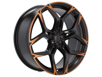 Jantes Look Cupra VZ5 19x8.5 5X112 ET 38 57.1 (Preto Polido Metade Matte Cooper)