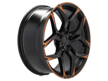 Jantes Look Cupra VZ5 19x8.5 5X112 ET 38 57.1 (Preto Polido Metade Matte Cooper)