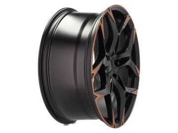 Jantes Look Cupra VZ5 19x8.5 5X112 ET 38 57.1 (Preto Polido Metade Matte Cooper)