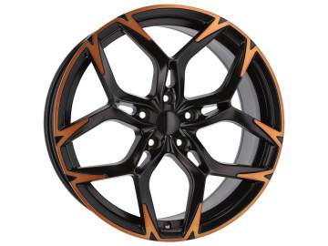 Jantes Look Cupra VZ5 19x8.5 5X112 ET 38 57.1 (Preto Polido Metade Matte Cooper)