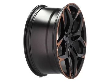 Jantes Look Cupra VZ5 20x8.5 5X112 ET 40 57.1  (Preto Polido Metade Matte Cooper)