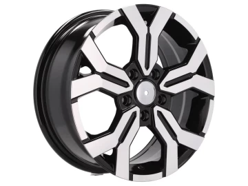 Jantes Look Dacia Duster 16x6.5 5X114.3 ET 50 66.1 (Preto Polido)