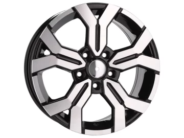 Jantes Look Dacia Duster 16x6.5 5X114.3 ET 50 66.1 (Preto Polido)