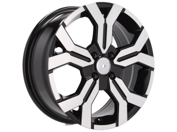 Jantes Look Dacia Sandero 16x6.5 4X100 ET 45 60.1 (Preto Polido)