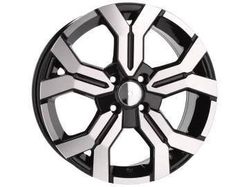 Jantes Look Dacia Sandero 16x6.5 4X100 ET 45 60.1 (Preto Polido)