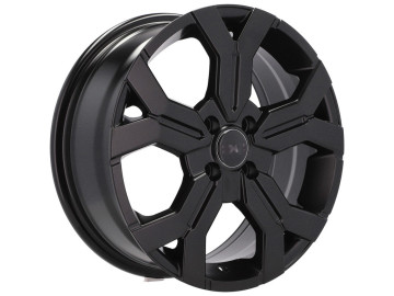 Jantes Look Dacia Duster 16x6.5 4X100 ET 40 60.1 (Preto Metade Matte)