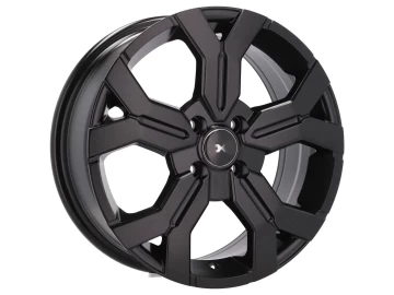 Jantes Look Dacia Duster 16x6.5 4X100 ET 40 60.1 (Preto Metade Matte)