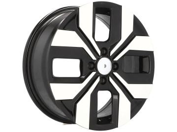 Jantes Look Dacia Sandero 15x6.5 4X100 ET 40 60.1 (Preto Polido)