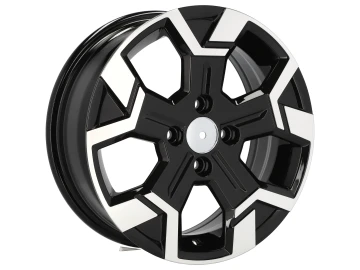 Jantes Look Dacia Sandero 16x6 4X100 ET 40 60.1 (Preto Polido)