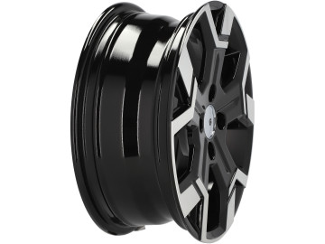 Jantes Look Dacia Sandero 16x6 4X100 ET 40 60.1 (Preto Polido)