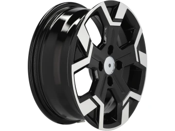 Jantes Look Dacia Sandero 16x6 4X100 ET 40 60.1 (Preto Polido)