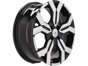 Jantes Look Dacia Sandero 16x6.5  4X100  ET  40  60.1  Preto Polido