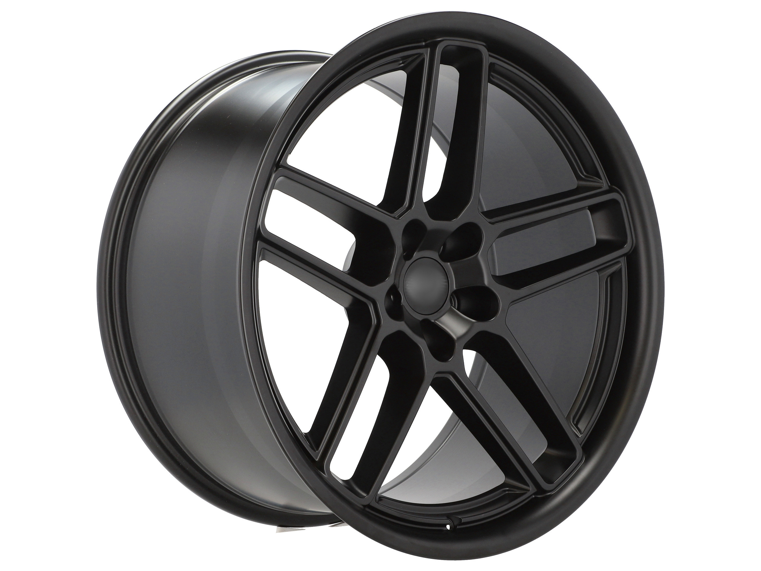 Jantes Look Dodge Charger 20x10.5 5X115 ET 15 71.5 (Preto Metade Matte)