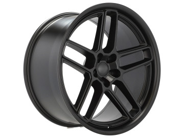 Jantes Look Dodge Charger 20x9 5X115 ET 15 71.5 (Preto Metade Matte)