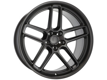 Jantes Look Dodge Charger 20x9 5X115 ET 15 71.5 (Preto Metade Matte)