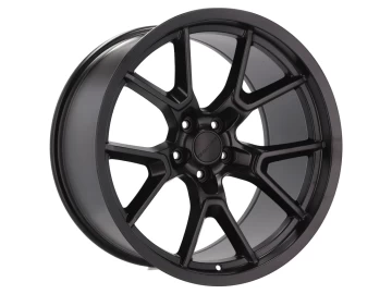 Jantes Look Dodge Charger Challenge 20x9 5X115 ET 15 71.6 (Preto Metade Matte)