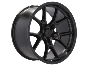 Jantes Look Dodge Charger Challenge 20x9 5X115 ET 15 71.6 (Preto Metade Matte)