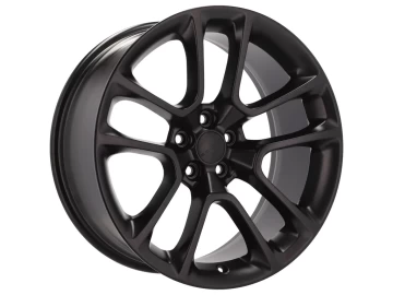 Jantes Look Dodge Charger Challenger 20x9 5X115 ET 21 71.6 (Preto Metade Matte)