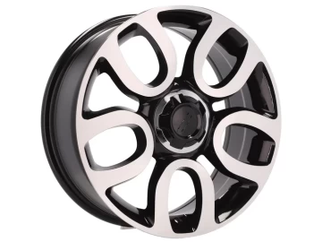 Jantes Look FIAT 500L Doblo 17x7 5X98 ET 41 58.1 (Preto Polido)