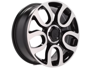 Jantes Look FIAT 500L Doblo 17x7 5X98 ET 41 58.1 (Preto Polido)