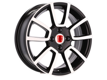 Jantes Look Fiat Punto 15x6 4X98 ET 35 58.1 | Preto Polido